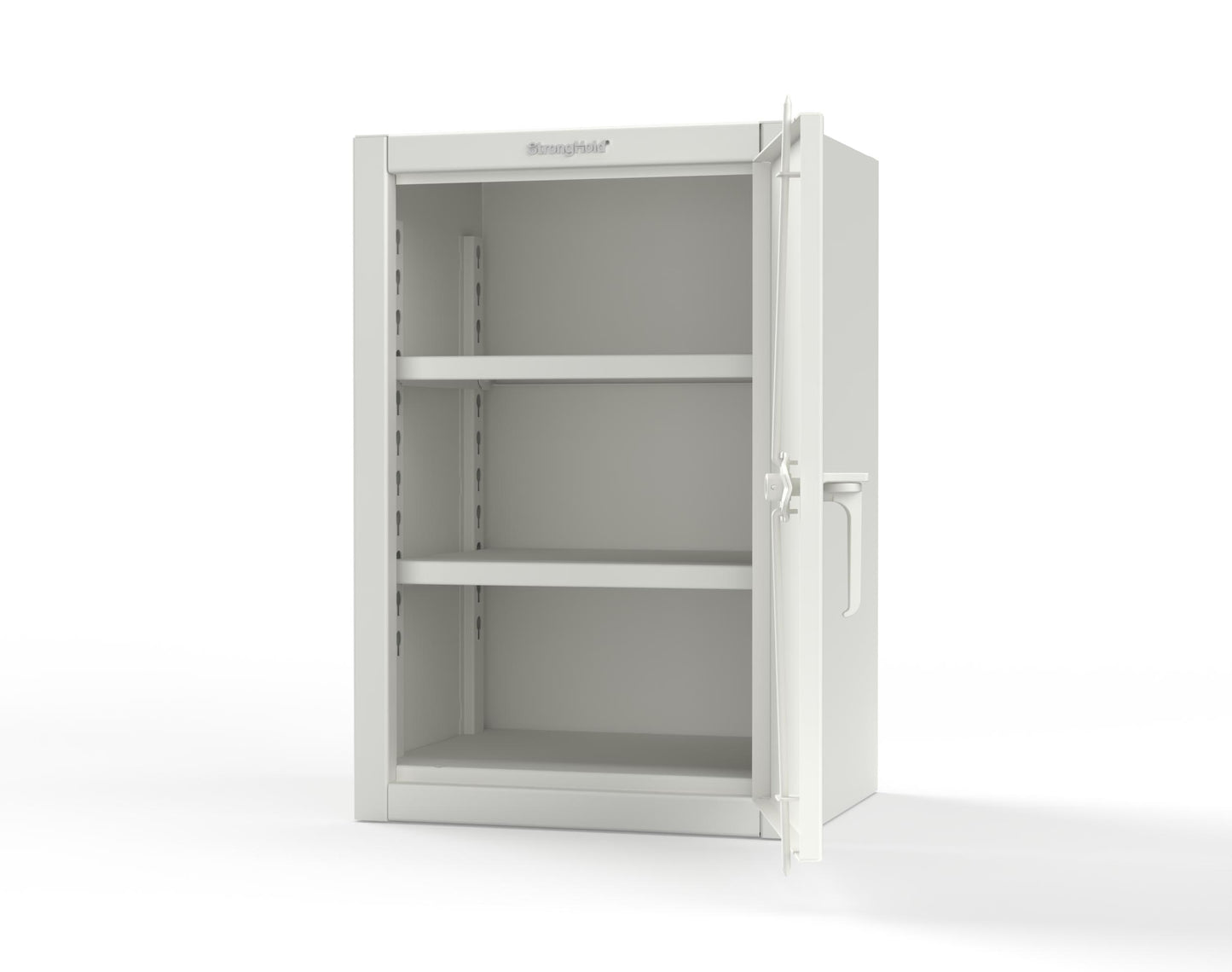 Extreme Duty 12 GA Counter-Height Cabinet with 2 Shelves - 24 In. W x 20 In. D x 36 In. H - 23-202-9003