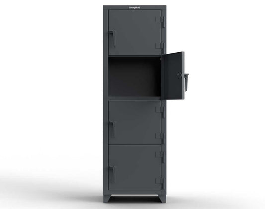 14 GA 4-Tier Locker - 4 Compartments