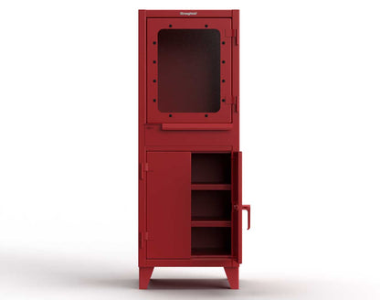 15 GA Computer Cabinet with Retractable Keyboard