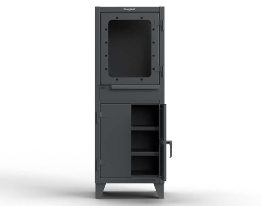19 GA Computer Cabinet with Retractable Keyboard