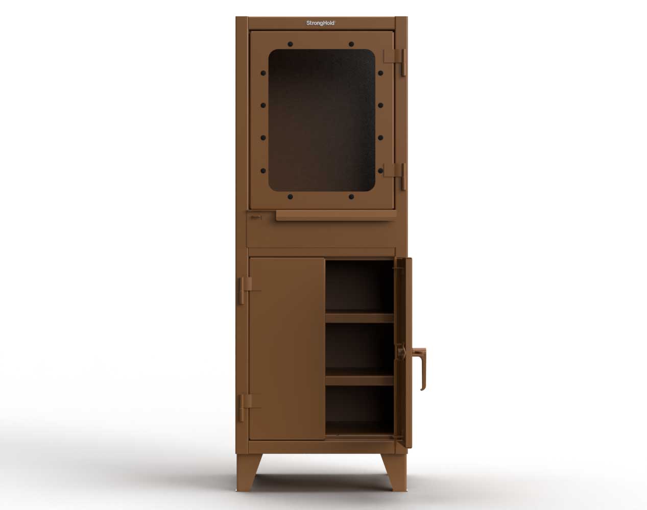 21 GA Computer Cabinet with Retractable Keyboard