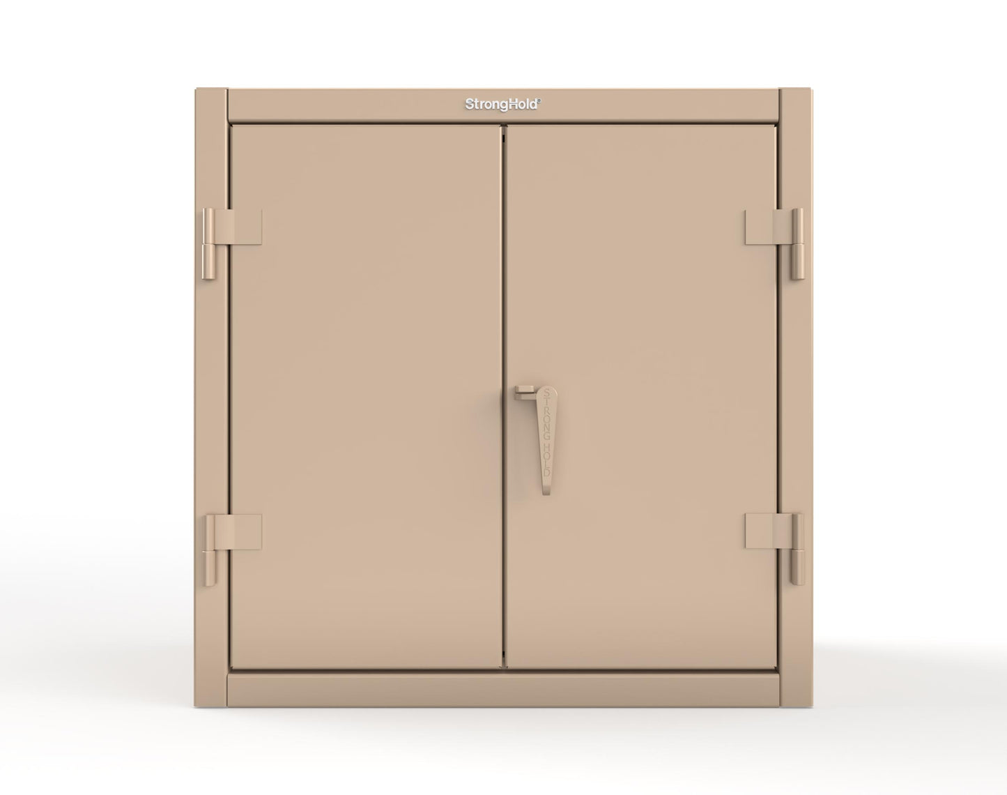 Extreme Duty 12 GA Counter-Height Cabinet with 2 Shelves - 36 In. W x 20 In. D x 36 In. H - 33-202-1019