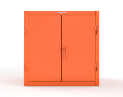 Extreme Duty 12 GA Counter-Height Cabinet with 2 Shelves - 36 In. W x 20 In. D x 36 In. H - 33-202-2009