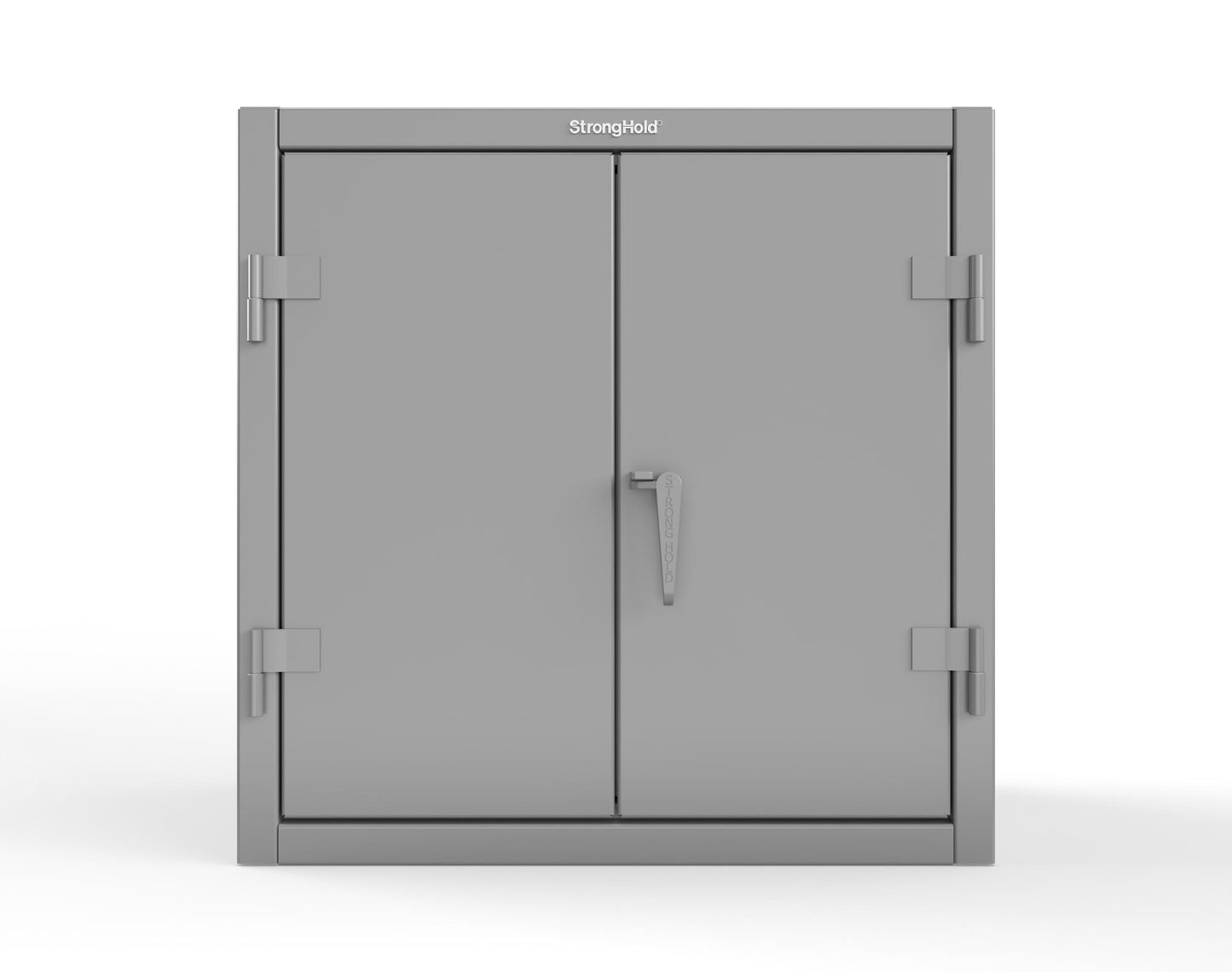 Extreme Duty 12 GA Counter-Height Cabinet with 2 Shelves - 36 In. W x 20 In. D x 36 In. H - 33-202-7037