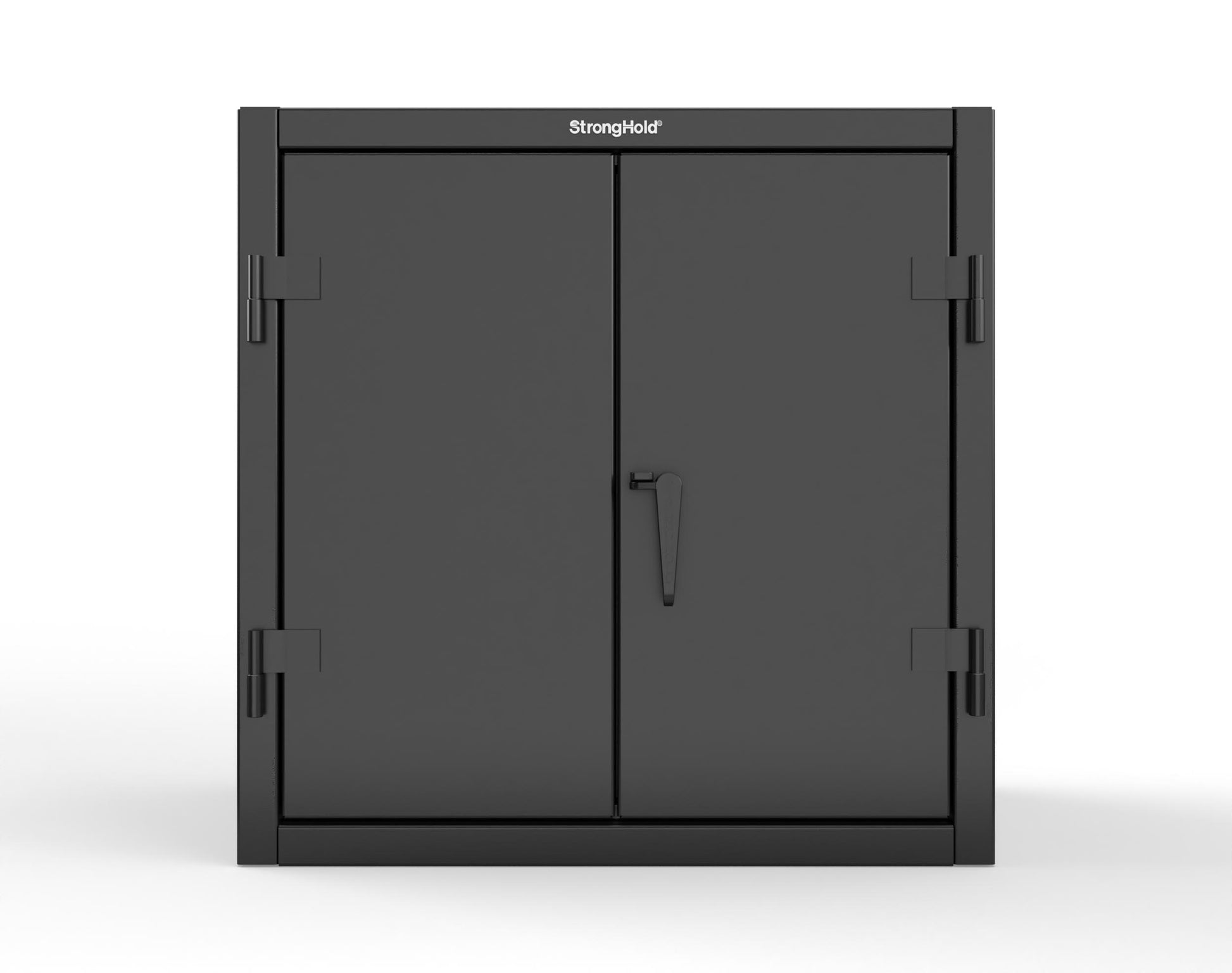Extreme Duty 12 GA Counter-Height Cabinet with 2 Shelves - 36 In. W x 20 In. D x 36 In. H - 33-202-9005