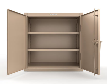 Extreme Duty 12 GA Counter-Height Cabinet with 2 Shelves - 36 In. W x 20 In. D x 36 In. H - 33-202-1019