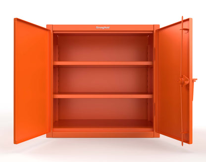 Extreme Duty 12 GA Counter-Height Cabinet with 2 Shelves - 36 In. W x 20 In. D x 36 In. H - 33-202-2009