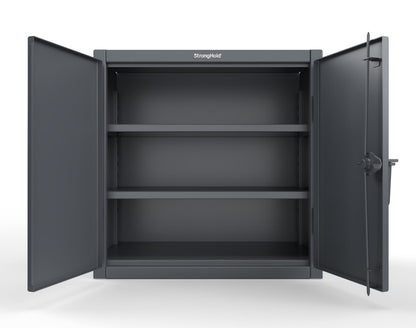 Extreme Duty 12 GA Counter-Height Cabinet with 2 Shelves - 36 In. W x 20 In. D x 36 In. H - 33-202-7024