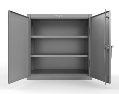 Extreme Duty 12 GA Counter-Height Cabinet with 2 Shelves - 36 In. W x 20 In. D x 36 In. H - 33-202-7037