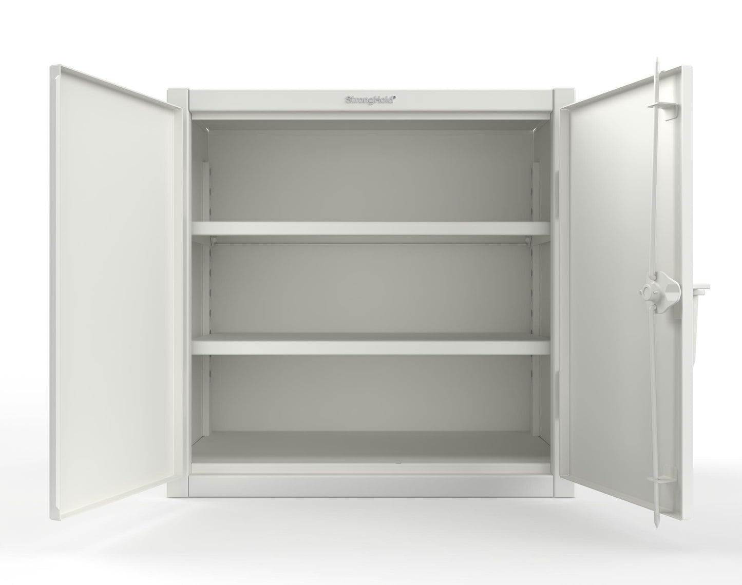 Extreme Duty 12 GA Counter-Height Cabinet with 2 Shelves - 36 In. W x 20 In. D x 36 In. H - 33-202-9003