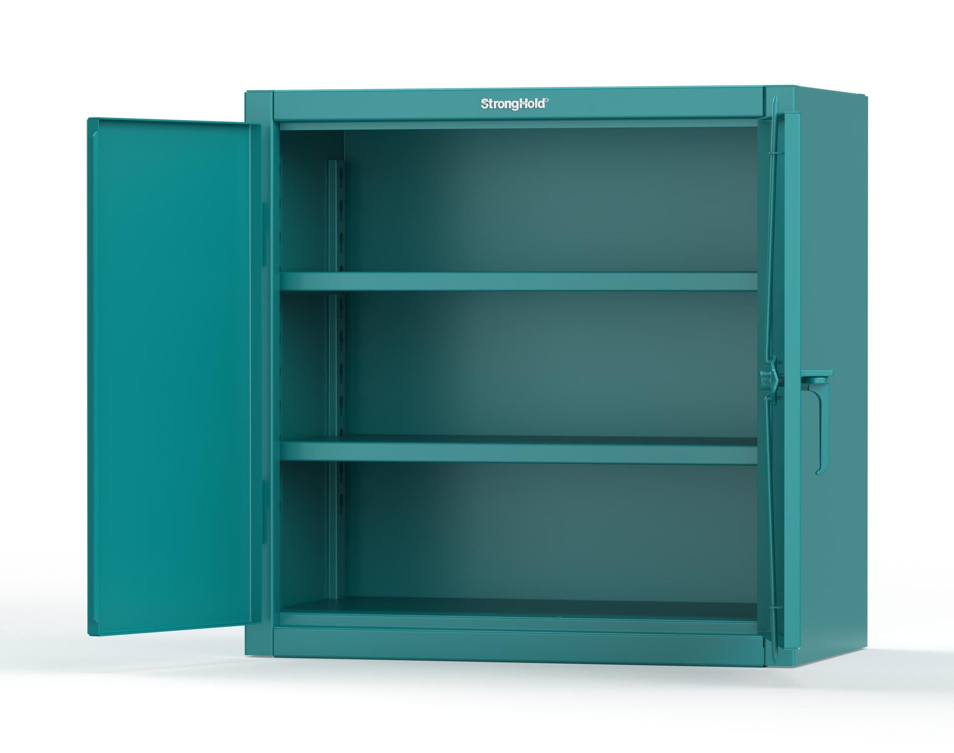 Extreme Duty 12 GA Counter-Height Cabinet with 2 Shelves - 36 In. W x 20 In. D x 36 In. H - 33-202-5021