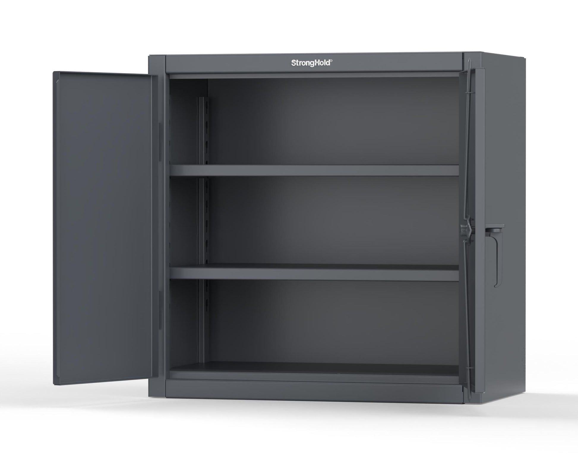 Extreme Duty 12 GA Counter-Height Cabinet with 2 Shelves - 36 In. W x 20 In. D x 36 In. H - 33-202-7024