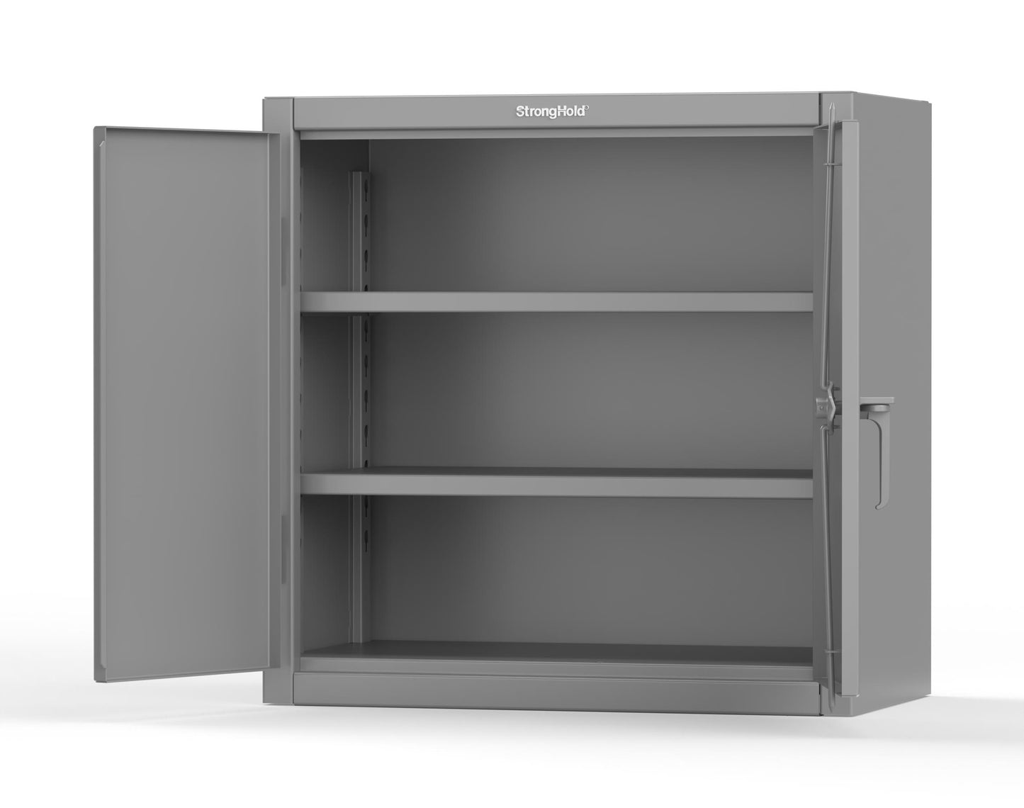 Extreme Duty 12 GA Counter-Height Cabinet with 2 Shelves - 36 In. W x 20 In. D x 36 In. H - 33-202-7037