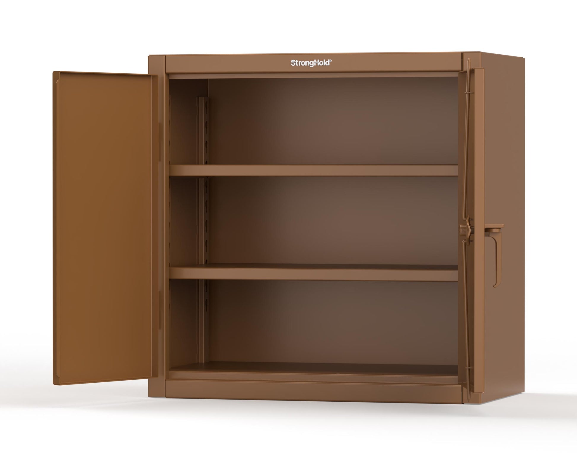 Extreme Duty 12 GA Counter-Height Cabinet with 2 Shelves - 36 In. W x 20 In. D x 36 In. H - 33-202-8008