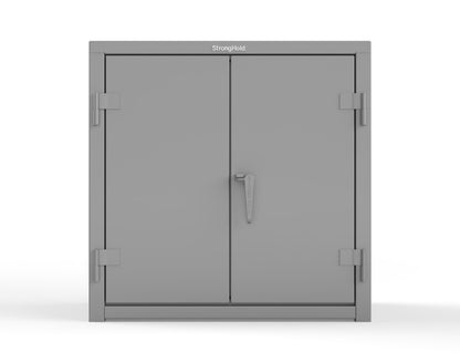 Dusty Gray (RAL 7037) / Blue (RAL 5001)