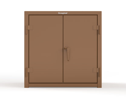 Brown (RAL 8008) / Blue (RAL 5001)