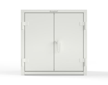 White (RAL 9003) / Blue (RAL 5001)