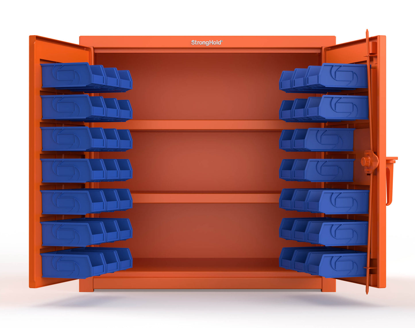 Orange (RAL 2009) / Blue (RAL 5001)