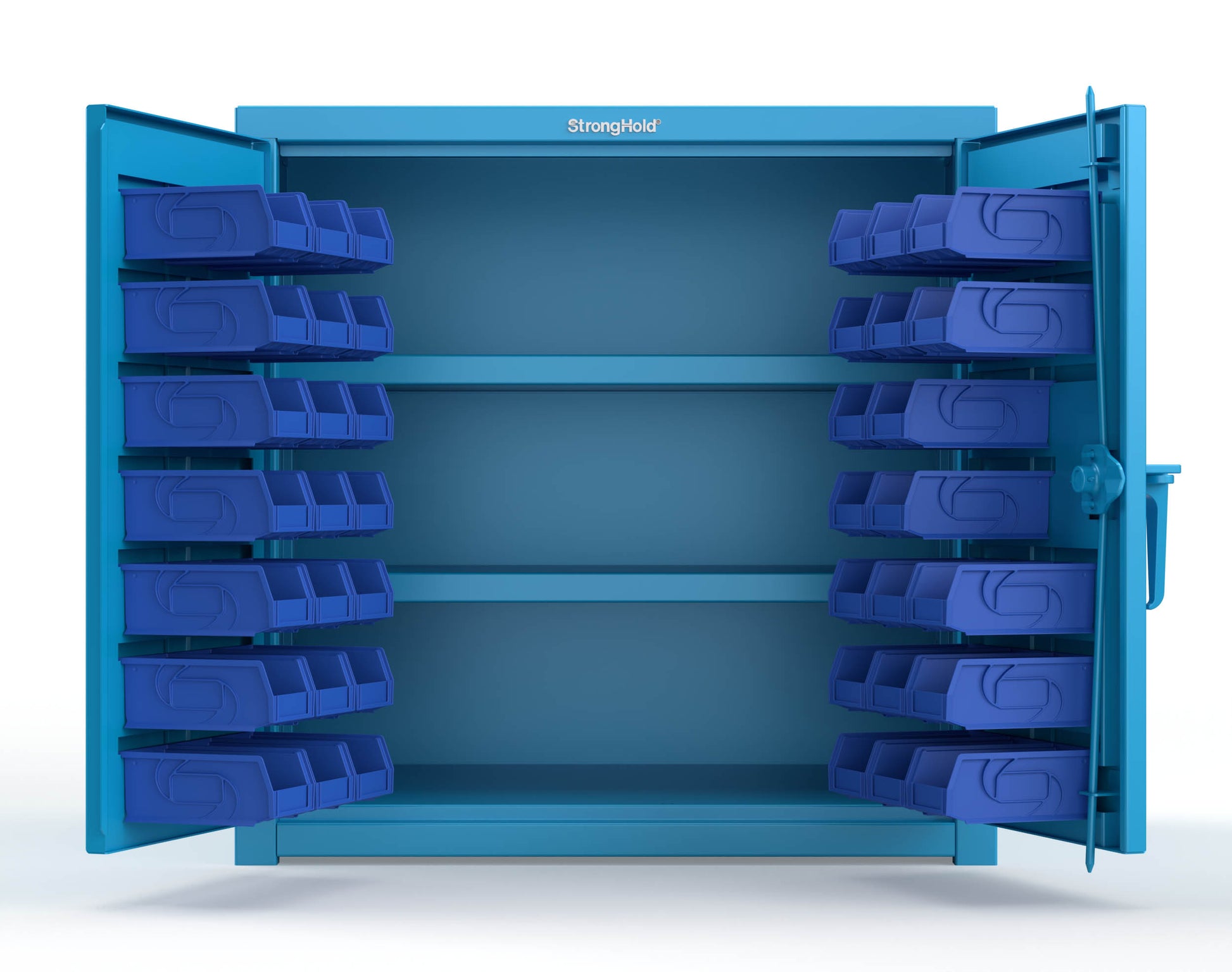 Light Blue (RAL 5012) / Blue (RAL 5001)