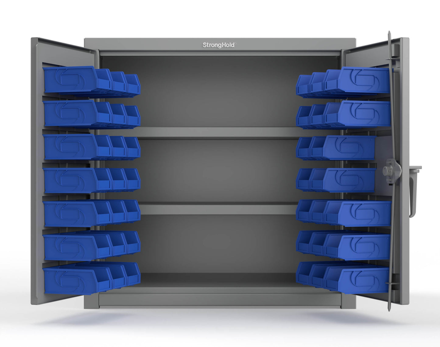 Dusty Gray (RAL 7037) / Blue (RAL 5001)