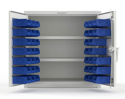 White (RAL 9003) / Blue (RAL 5001)