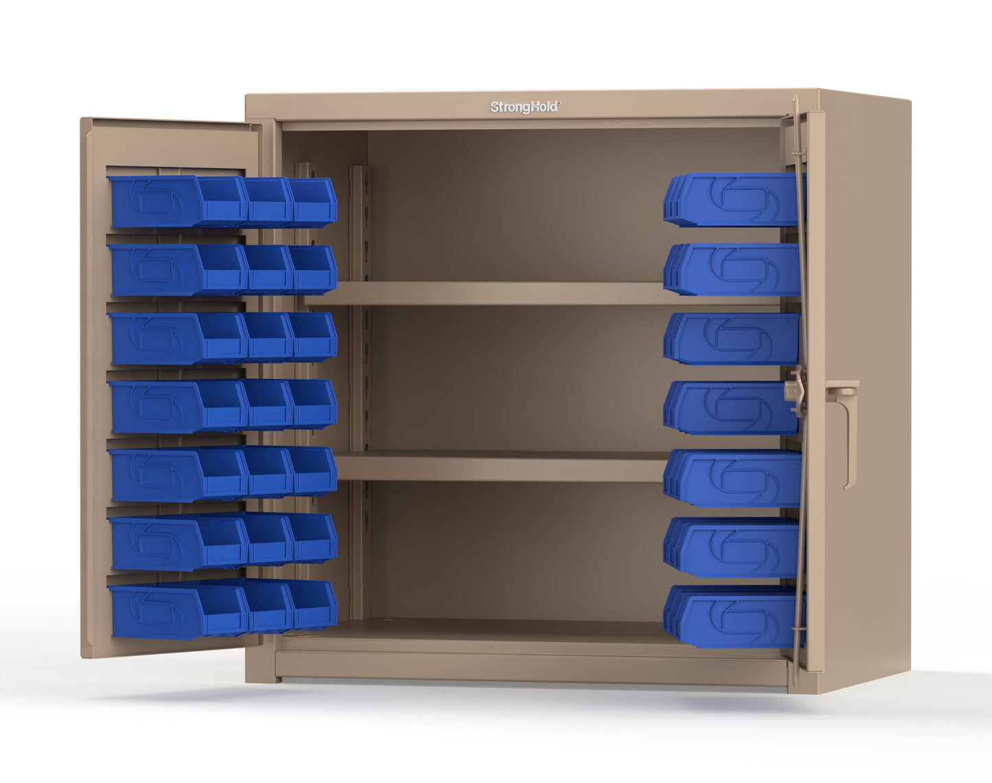 Beige (RAL 1019) / Blue (RAL 5001)