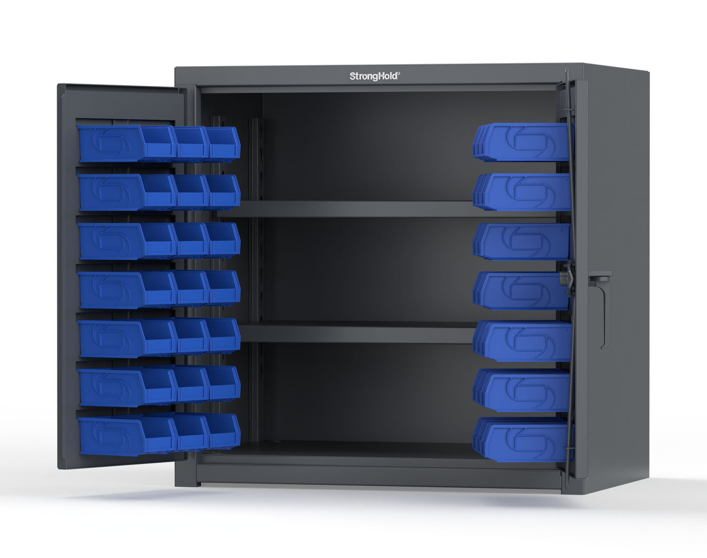 Dark Gray (RAL 7024) / Blue (RAL 5001)