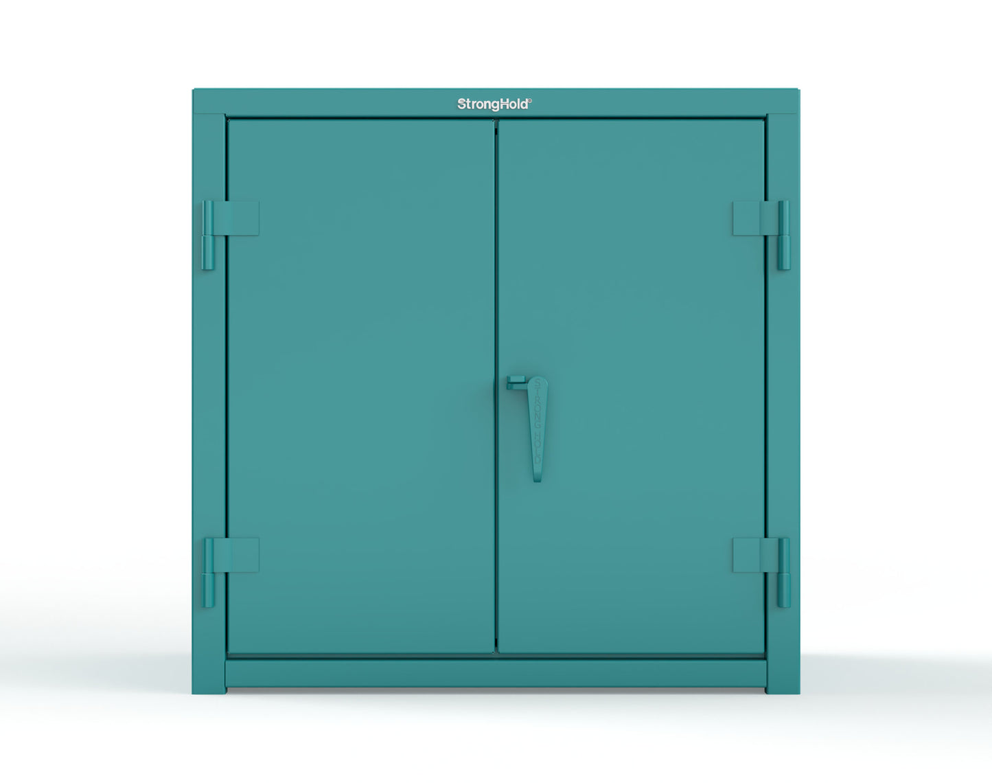 Teal (RAL 5021) / Red (RAL 3001)