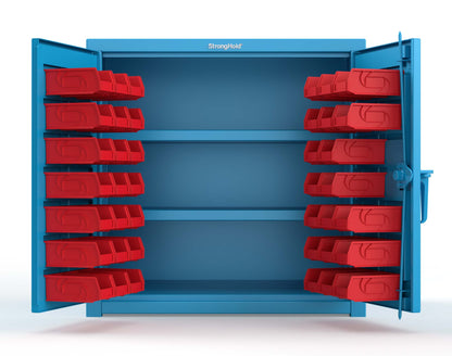 Light Blue (RAL 5012) / Red (RAL 3001)