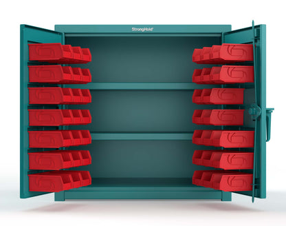 Teal (RAL 5021) / Red (RAL 3001)