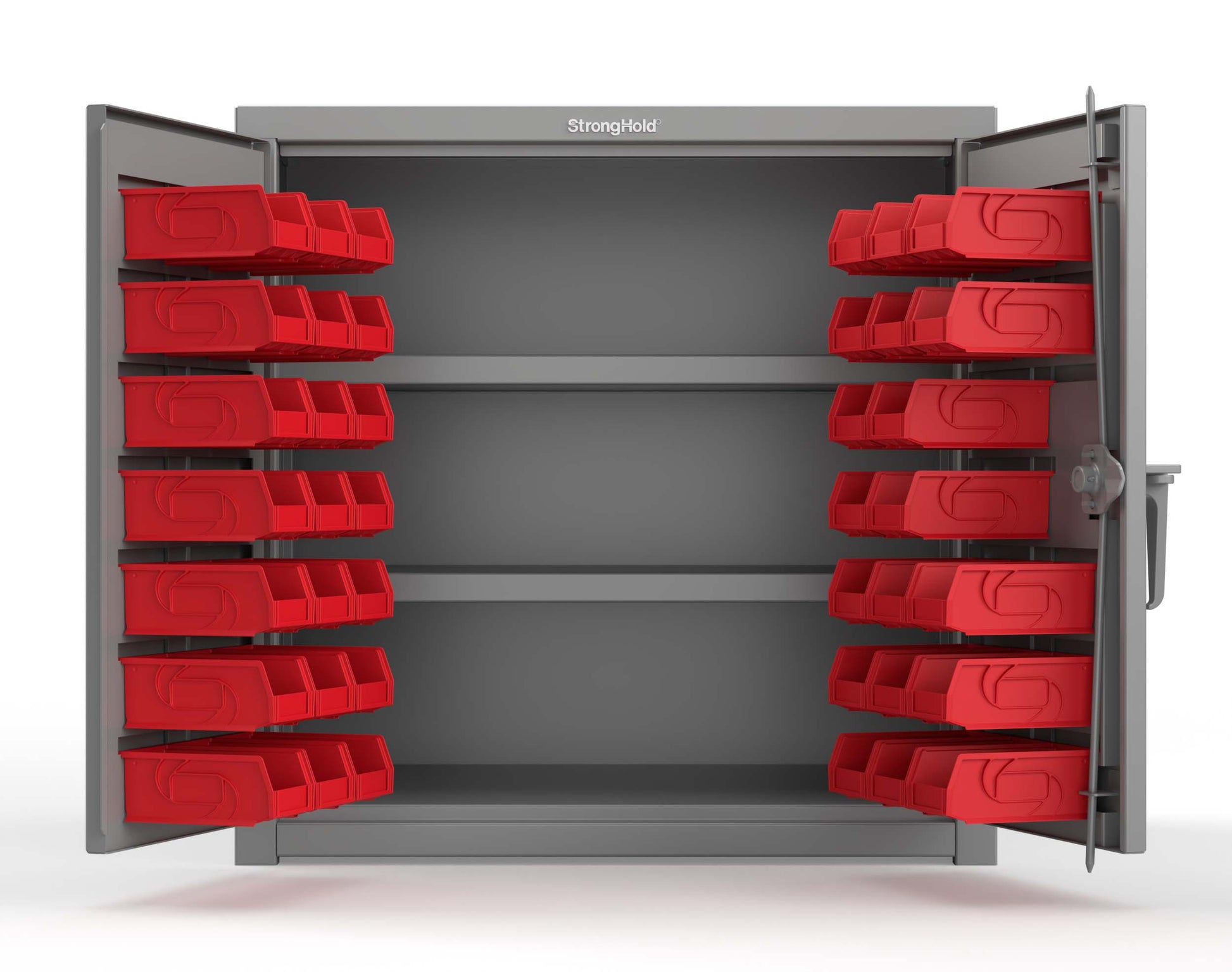 Dusty Gray (RAL 7037) / Red (RAL 3001)