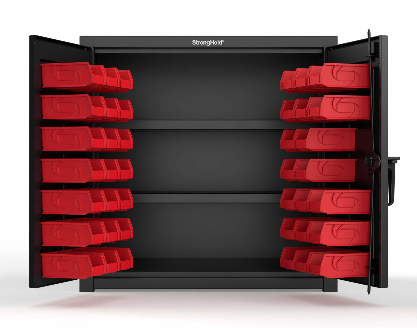 Black (RAL 9005) / Red (RAL 3001)