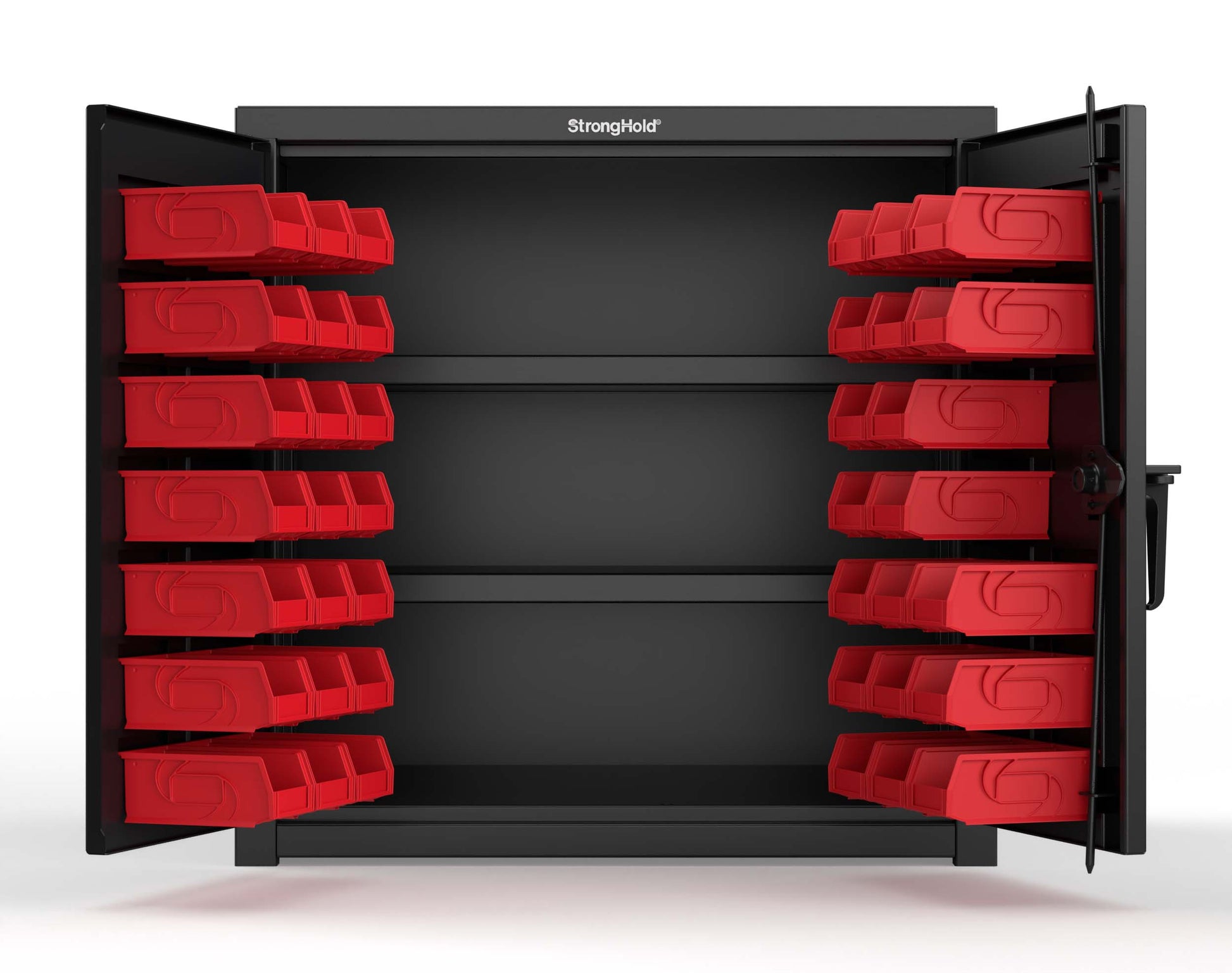 Black (RAL 9005) / Red (RAL 3001)