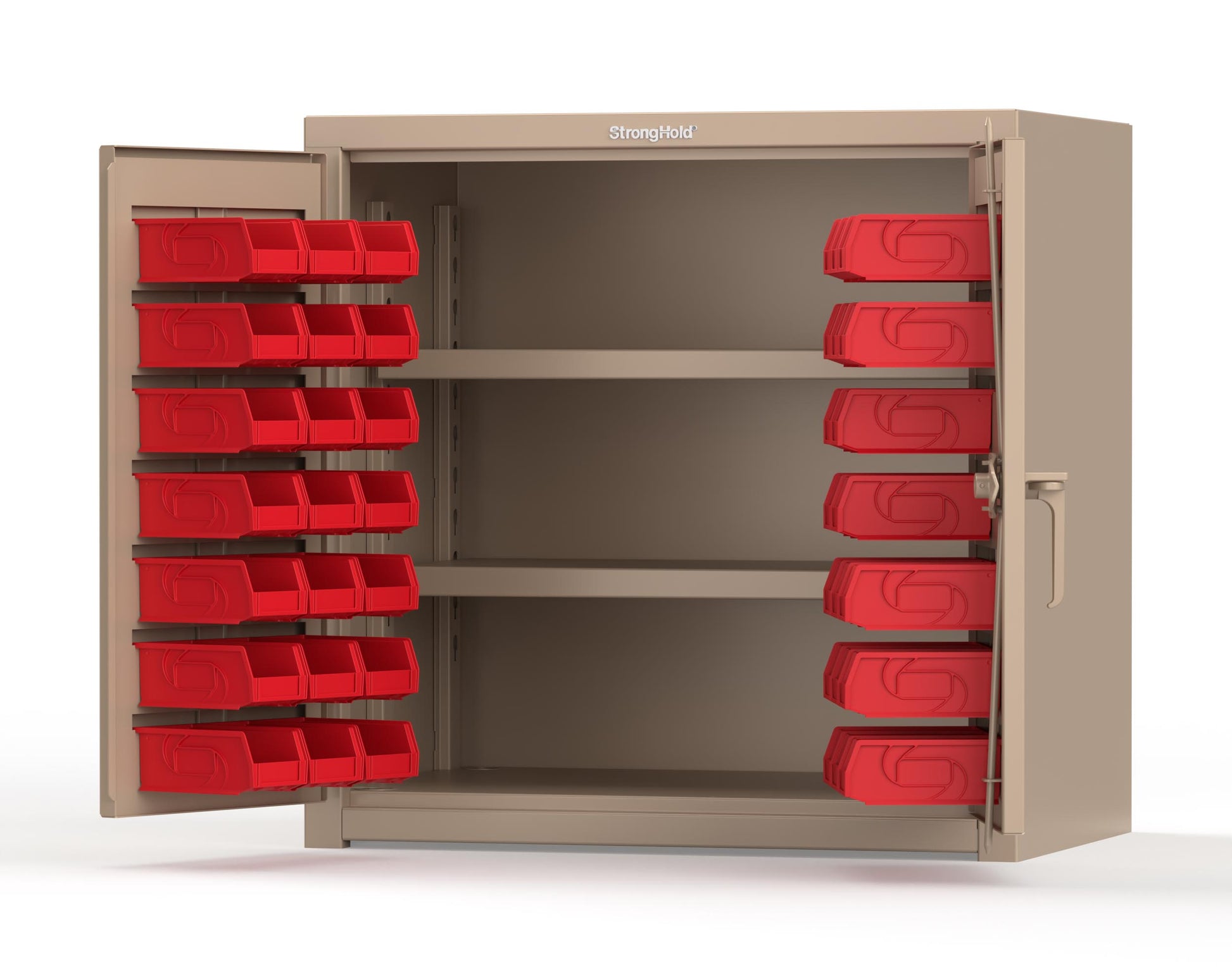 Beige (RAL 1019) / Red (RAL 3001)