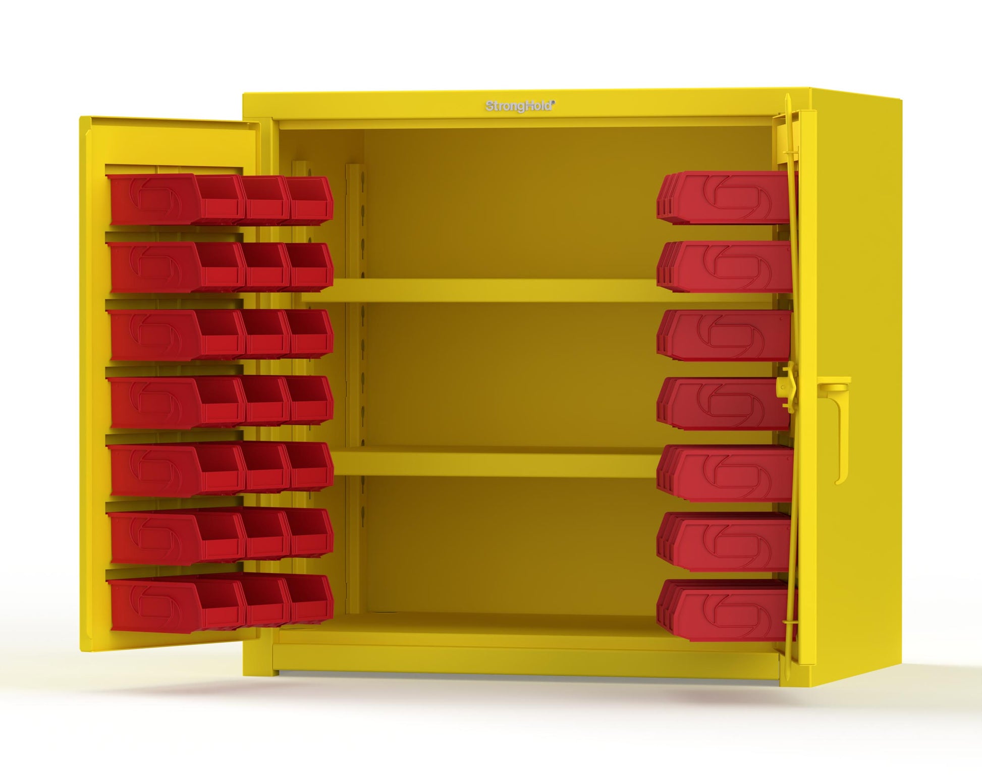 Yellow (RAL 1021) / Red (RAL 3001)