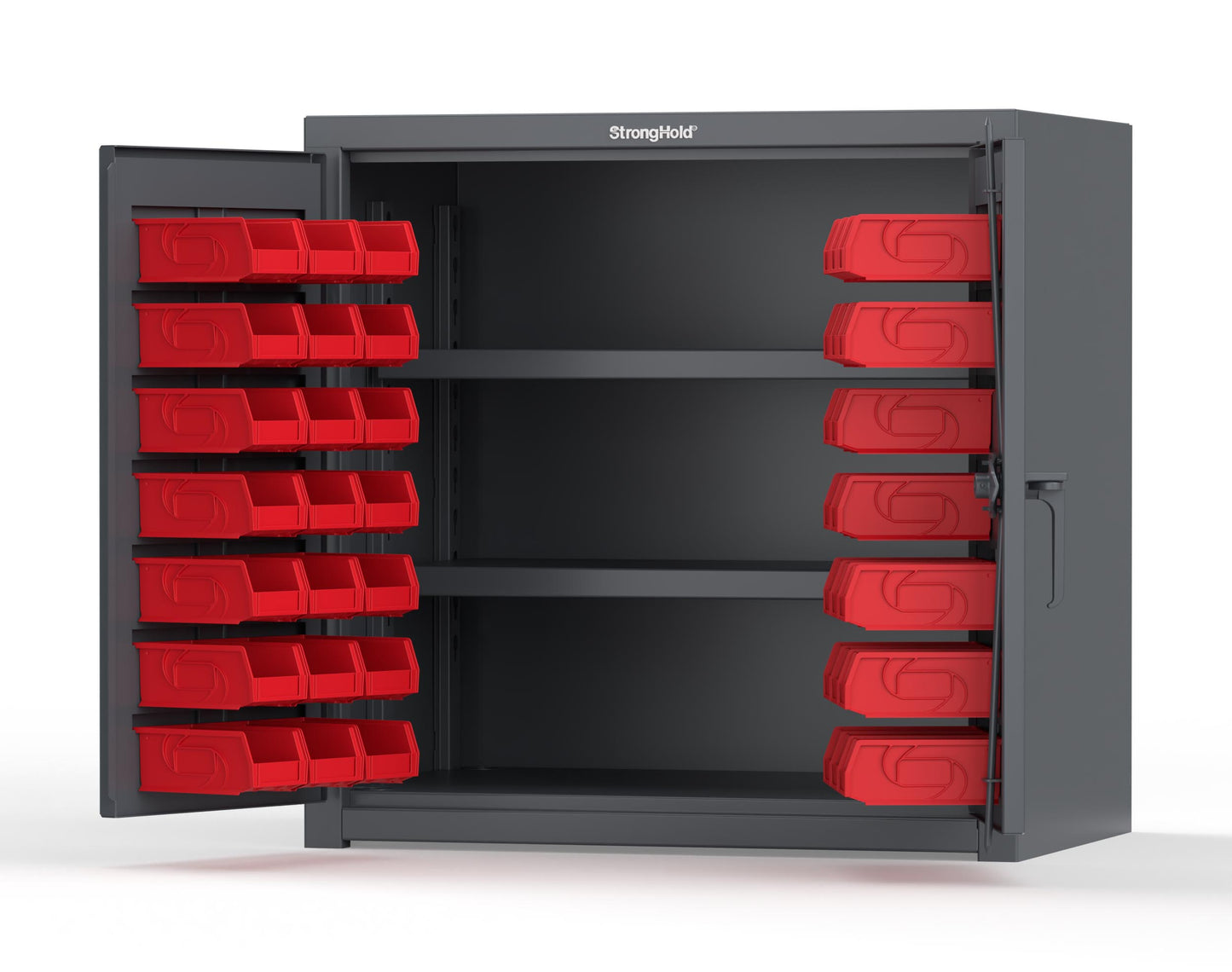 Dark Gray (RAL 7024) / Red (RAL 3001)