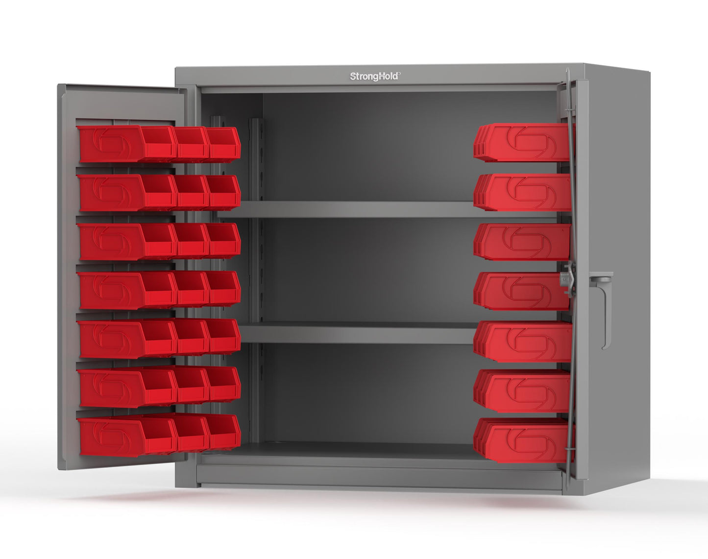 Dusty Gray (RAL 7037) / Red (RAL 3001)