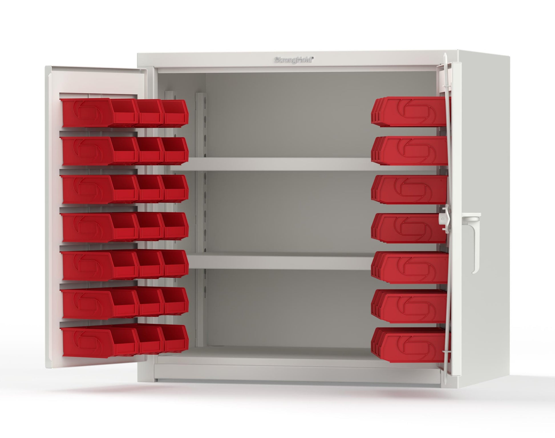 White (RAL 9003) / Red (RAL 3001)