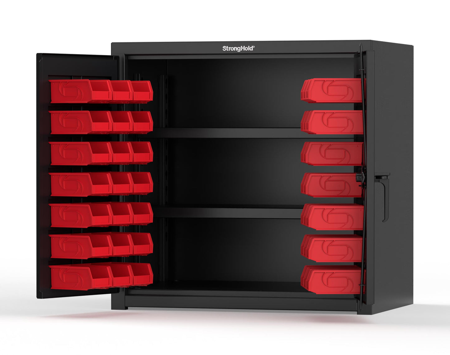 Black (RAL 9005) / Red (RAL 3001)