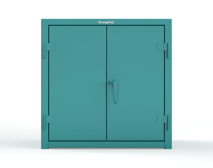 Teal (RAL 5021) / Yellow (RAL 1021)