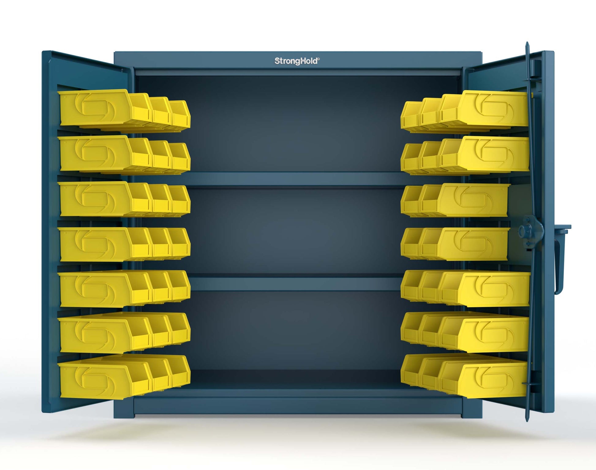 Blue (RAL 5001) / Yellow (RAL 1021)