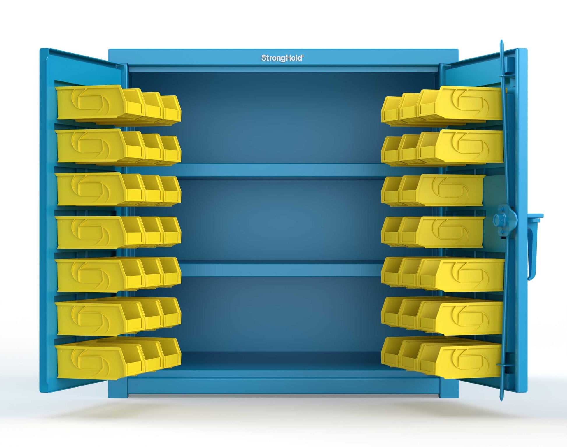 Light Blue (RAL 5012) / Yellow (RAL 1021)