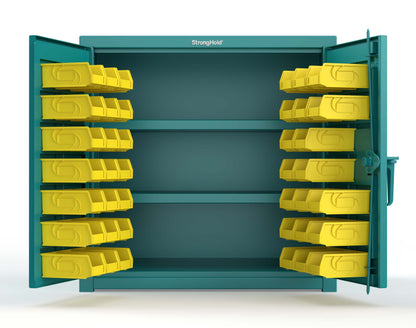 Teal (RAL 5021) / Yellow (RAL 1021)