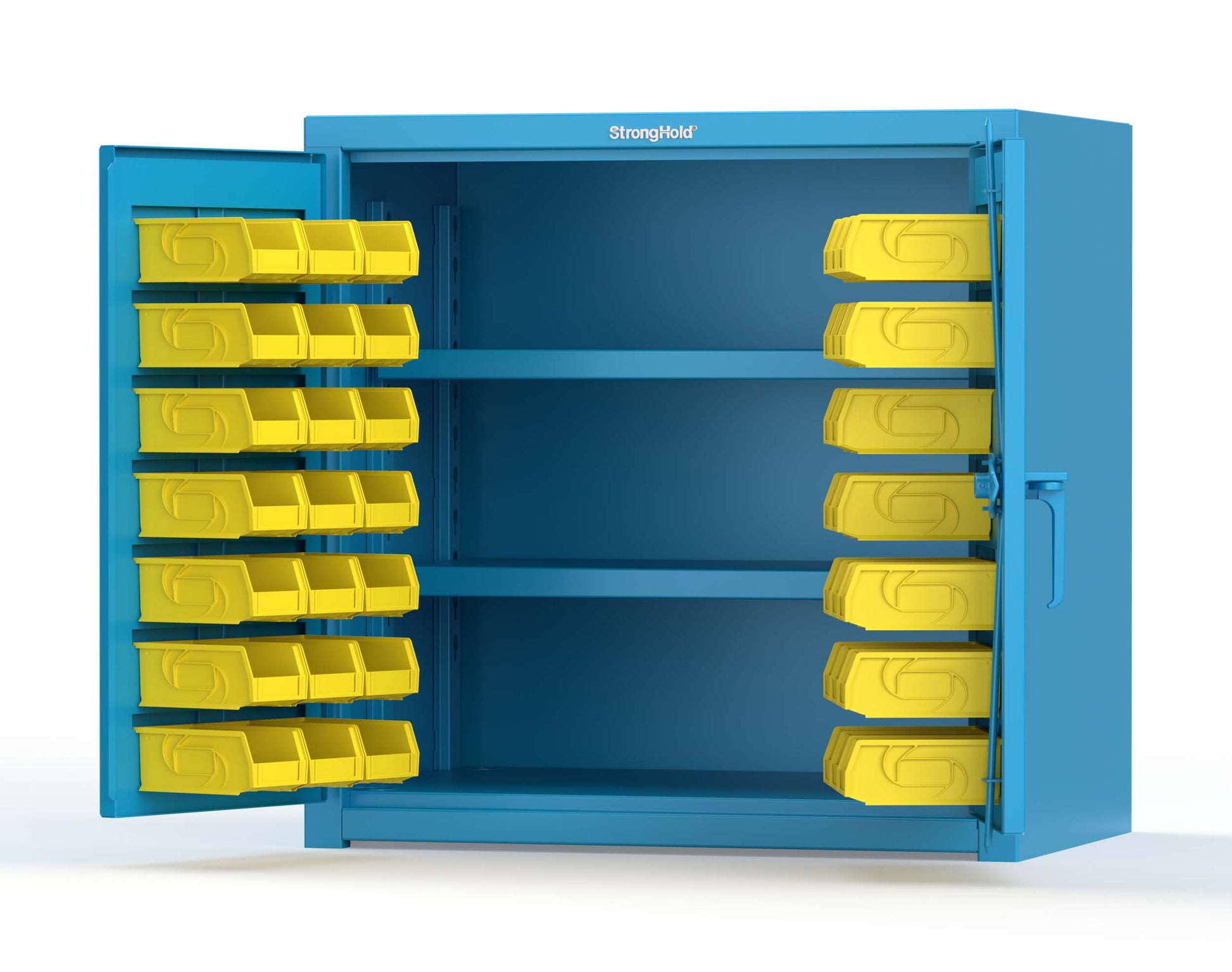 Light Blue (RAL 5012) / Yellow (RAL 1021)