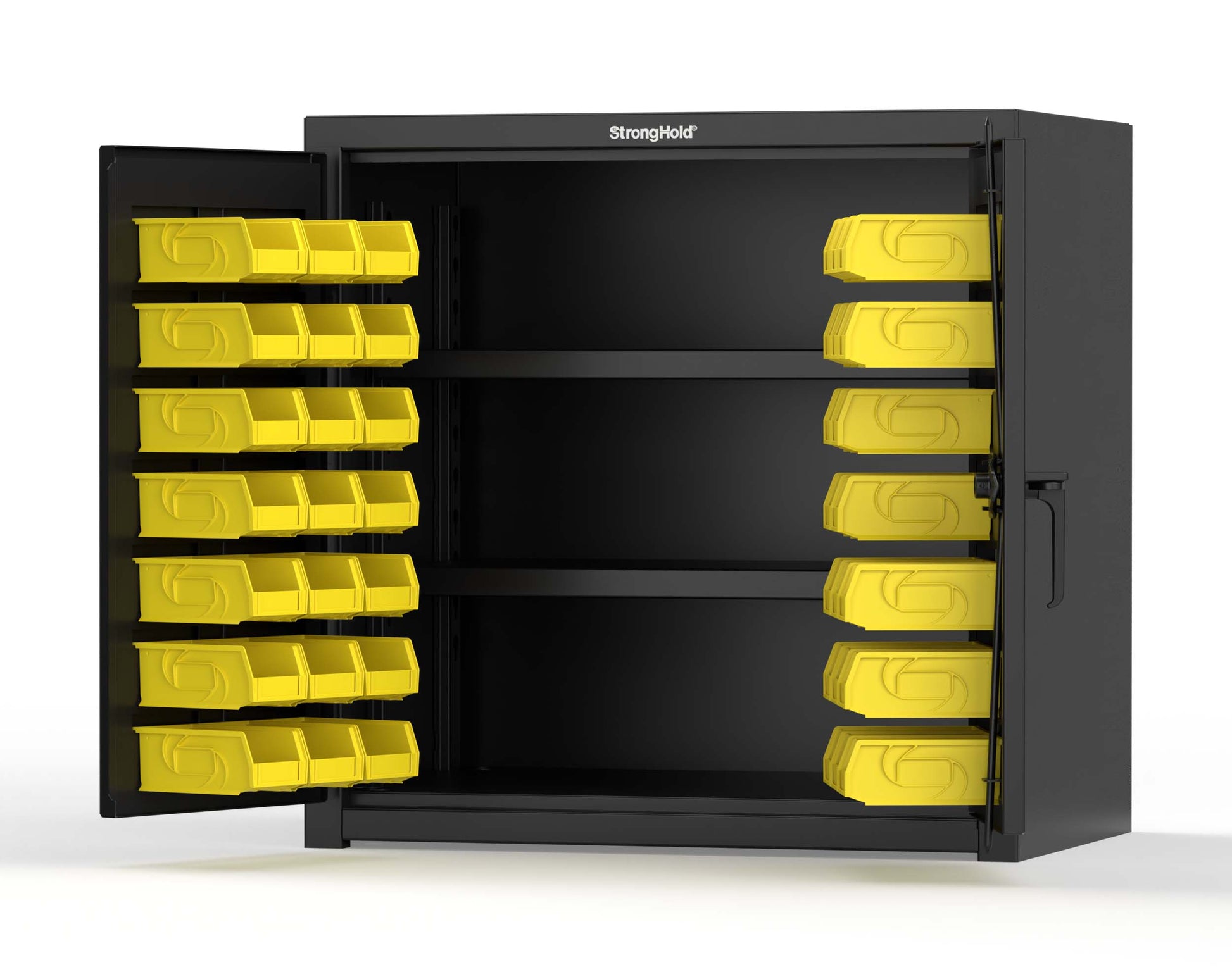 Black (RAL 9005) / Yellow (RAL 1021)