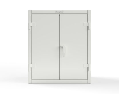 Extreme Duty 12 GA Counter-Height Cabinet with 2 Shelves - 36 In. W x 20 In. D x 42 In. H - 33.5-202-9003