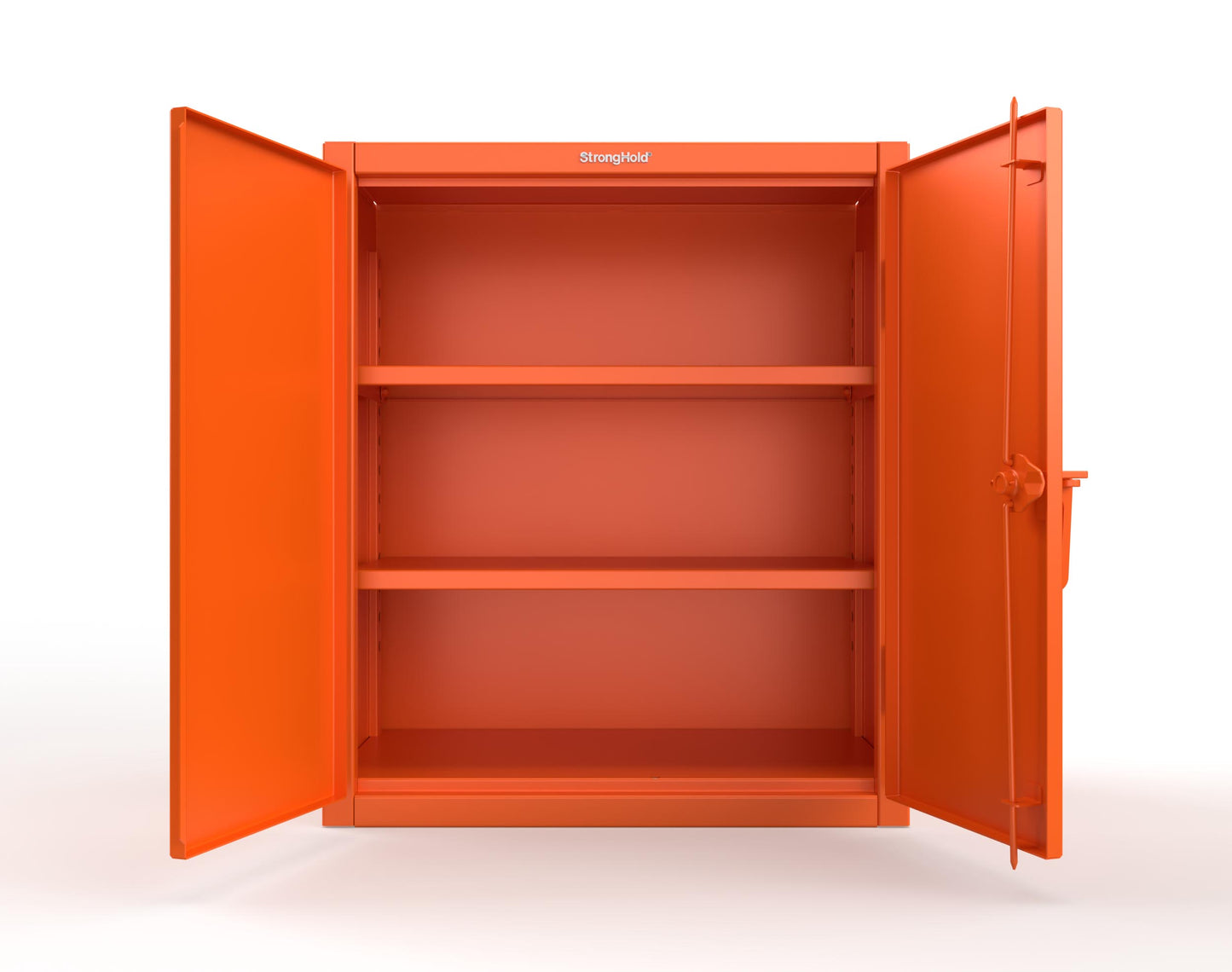 Extreme Duty 12 GA Counter-Height Cabinet with 2 Shelves - 36 In. W x 20 In. D x 42 In. H - 33.5-202-2009