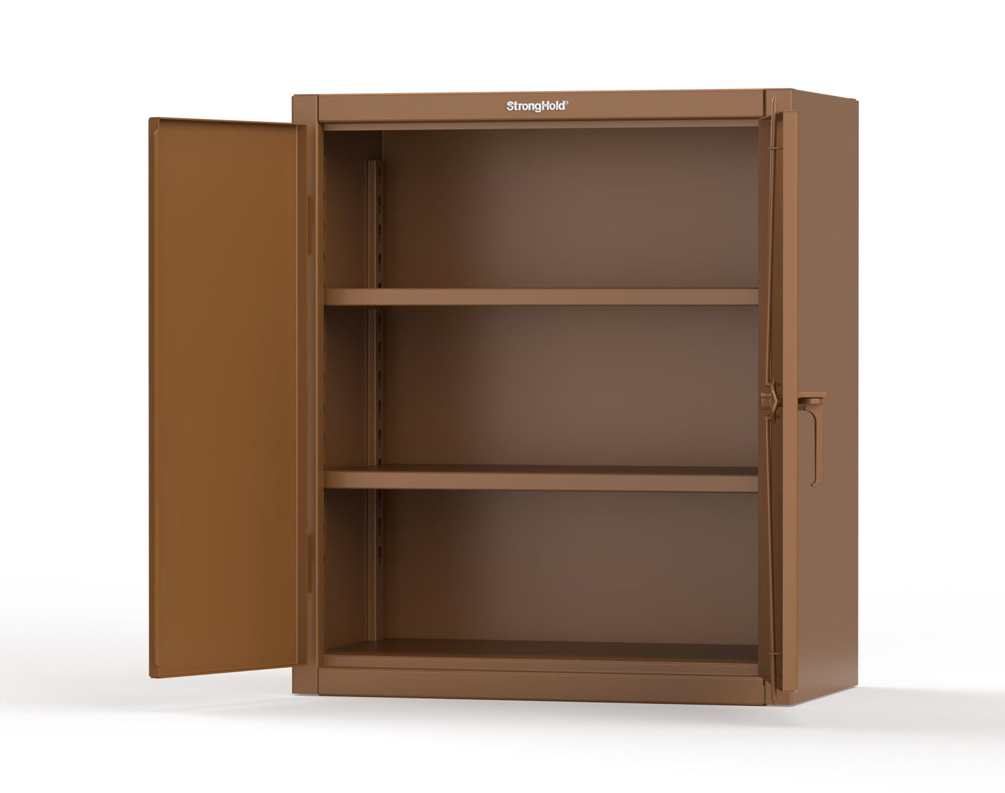 Extreme Duty 12 GA Counter-Height Cabinet with 2 Shelves - 36 In. W x 20 In. D x 42 In. H - 33.5-202-8008