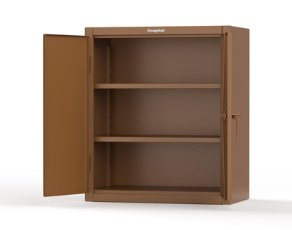 Extreme Duty 12 GA Counter-Height Cabinet with 2 Shelves - 36 In. W x 20 In. D x 42 In. H - 33.5-202-8008