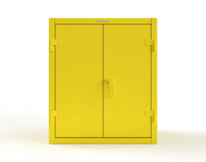 Extreme Duty 12 GA Counter-Height Cabinet with 2 Shelves - 36 In. W x 24 In. D x 42 In. H - 33.5-242-1021